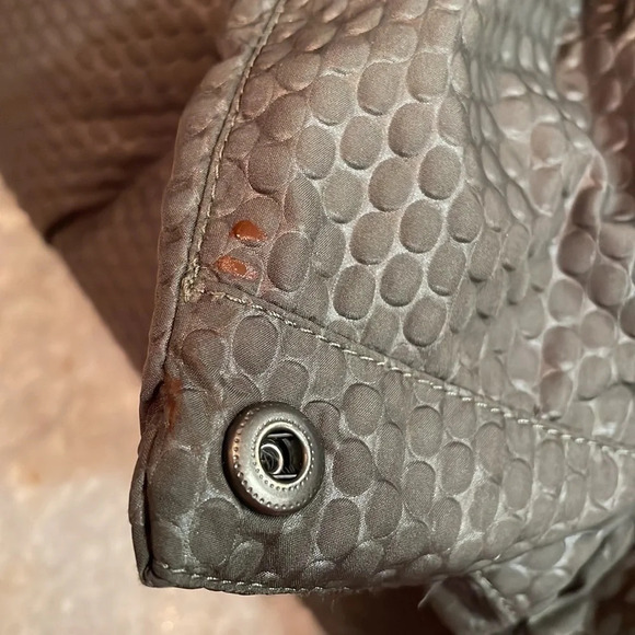 The North Face Hey Mama Parkina Coat Water Repellent 550 Filled Olive Color XS - Picture 13 of 16